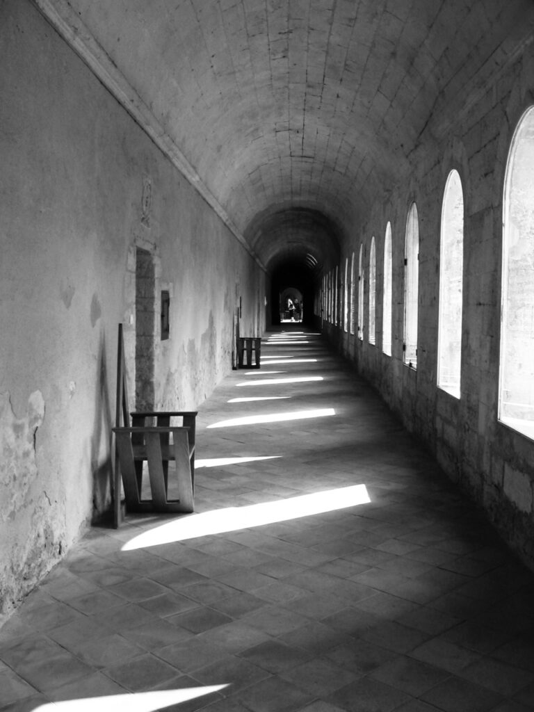 Épernay, Marne, photographie d’architecture en noir et blanc