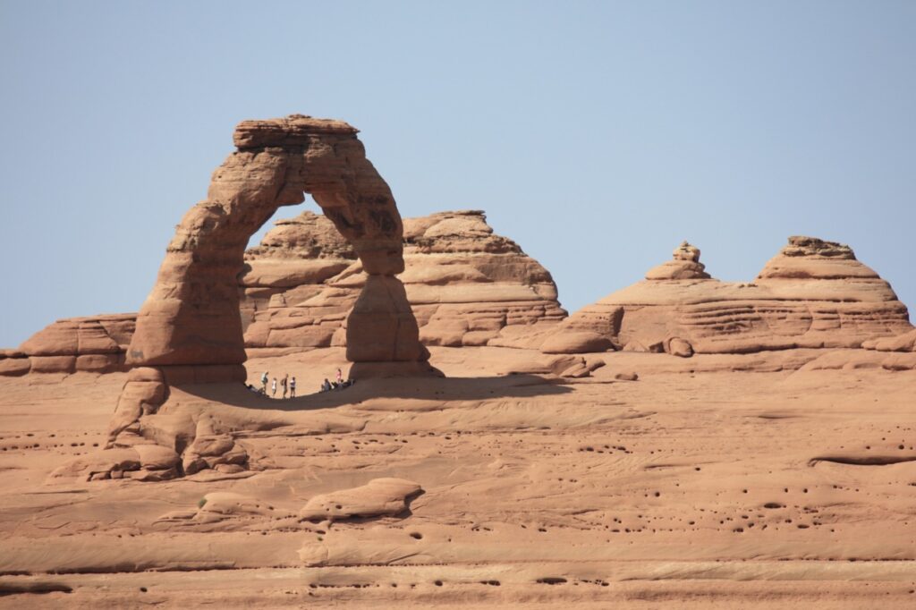 Arches National Park, Utah, photographie de nature en noir et blanc