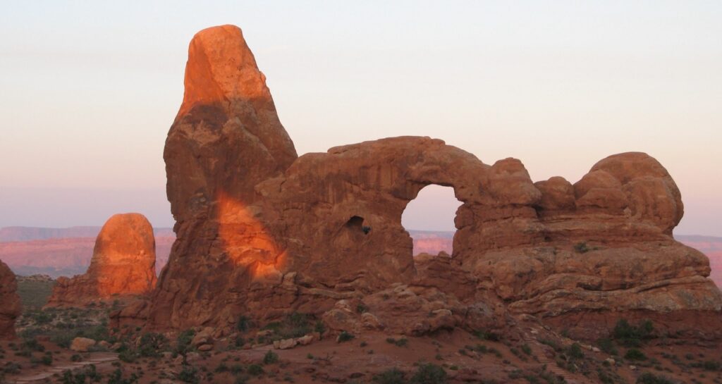 Arches National Park, Utah, photographie de nature en noir et blanc